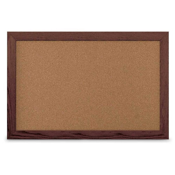 Sliding Door Indoor Enclosed Corkboard, 7